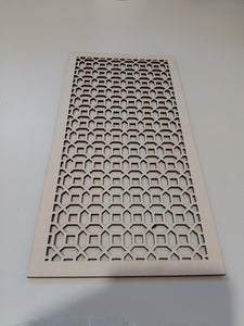 4 Bespoke Fretwork Panels Total Size 77" X 20.5" X 6mm Jennifer