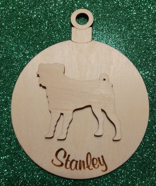 Christmas Personalised Pet Baubles