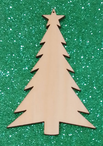 Christmas Tree Blank Various Sizes