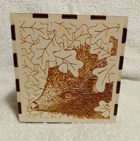 Hedgehog Tissue Box Cover