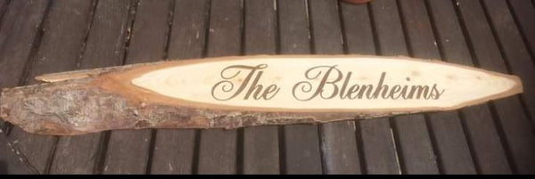 Personalised logs. Yours or Ours