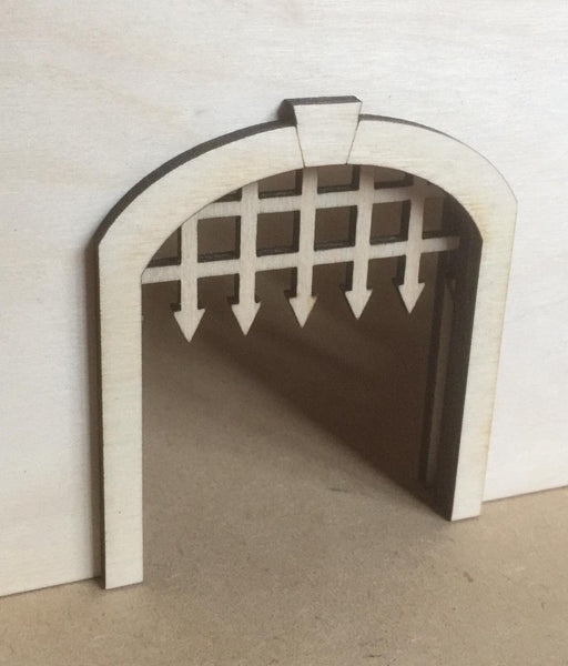 Fort with Moveable Portcullis 500mm x 500mm