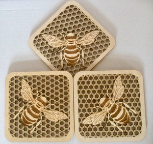 Bee Coasters