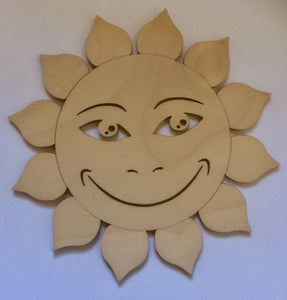 Sunflower with Smiley face